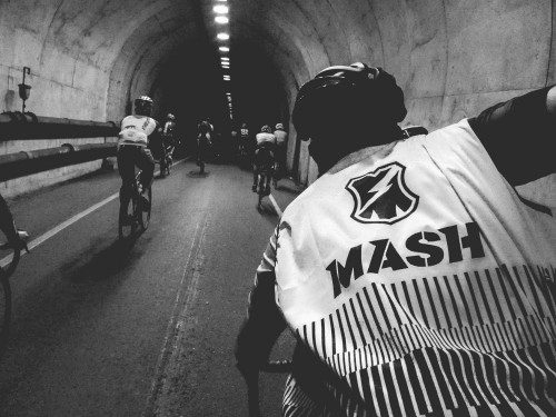 Oakley - Greg Lemond - SF Ride 2015 - Steve Blick - Mash SF - Headlands Tunnel